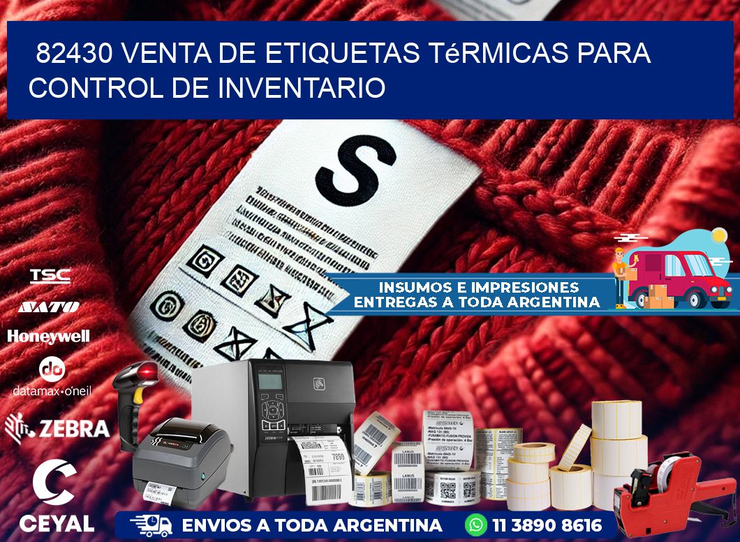 82430 venta de etiquetas térmicas para control de inventario