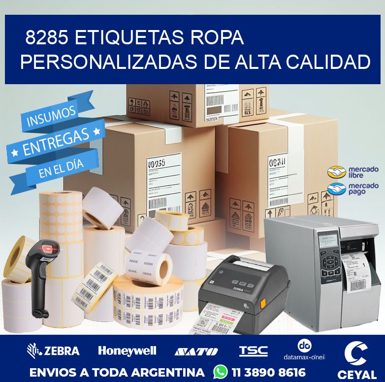 8285 Etiquetas ropa personalizadas de alta calidad