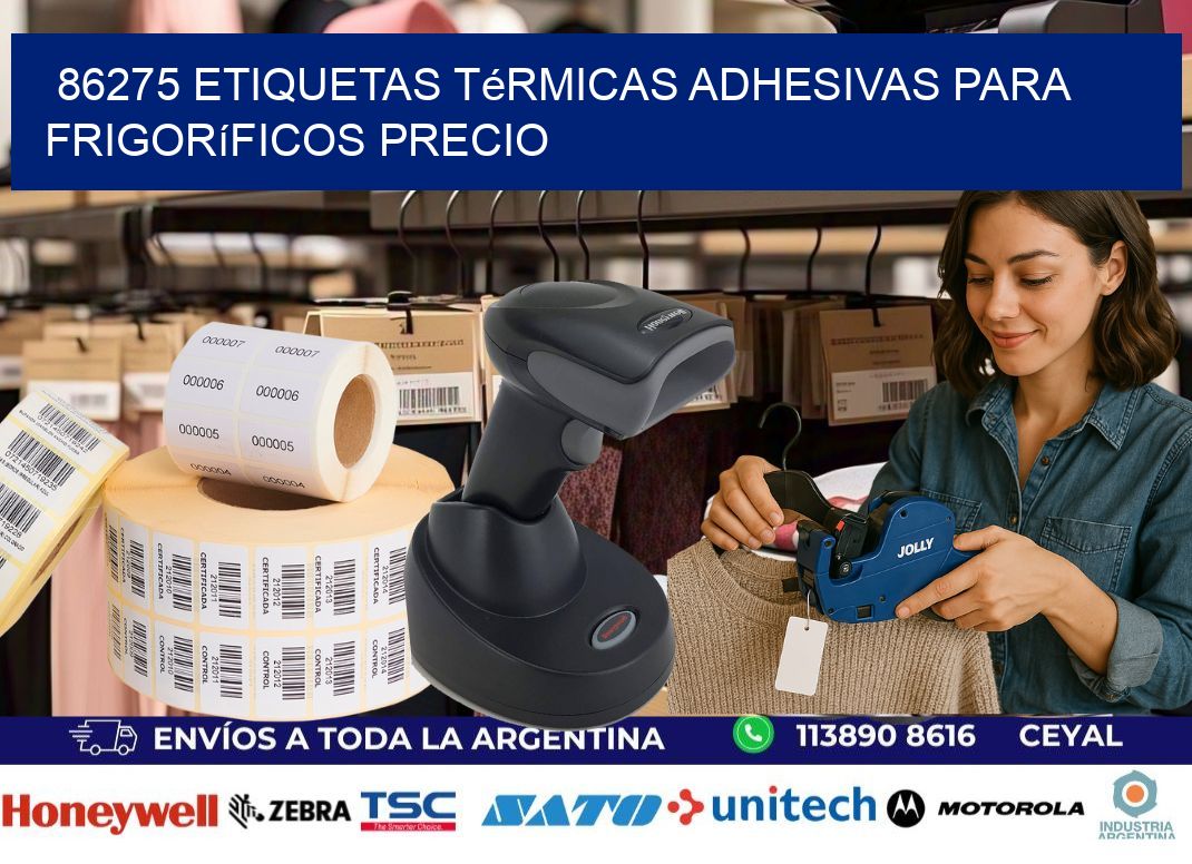 86275 etiquetas térmicas adhesivas para frigoríficos precio