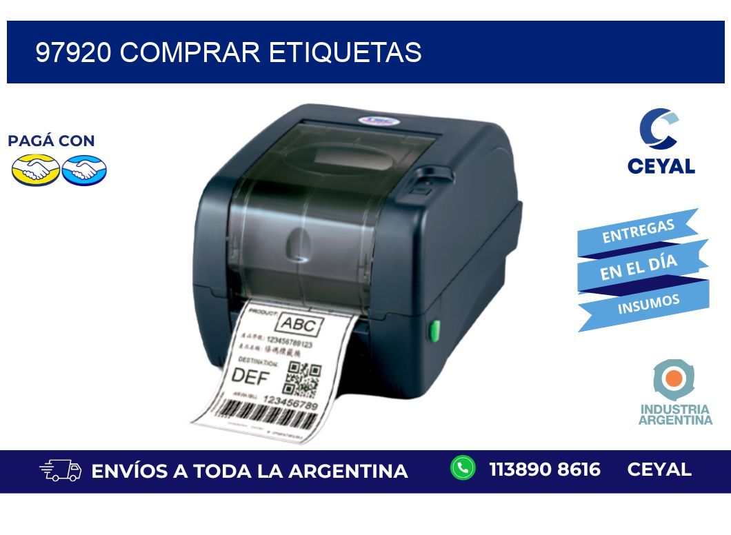 97920 comprar etiquetas