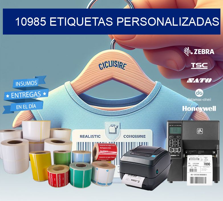 10985 etiquetas personalizadas