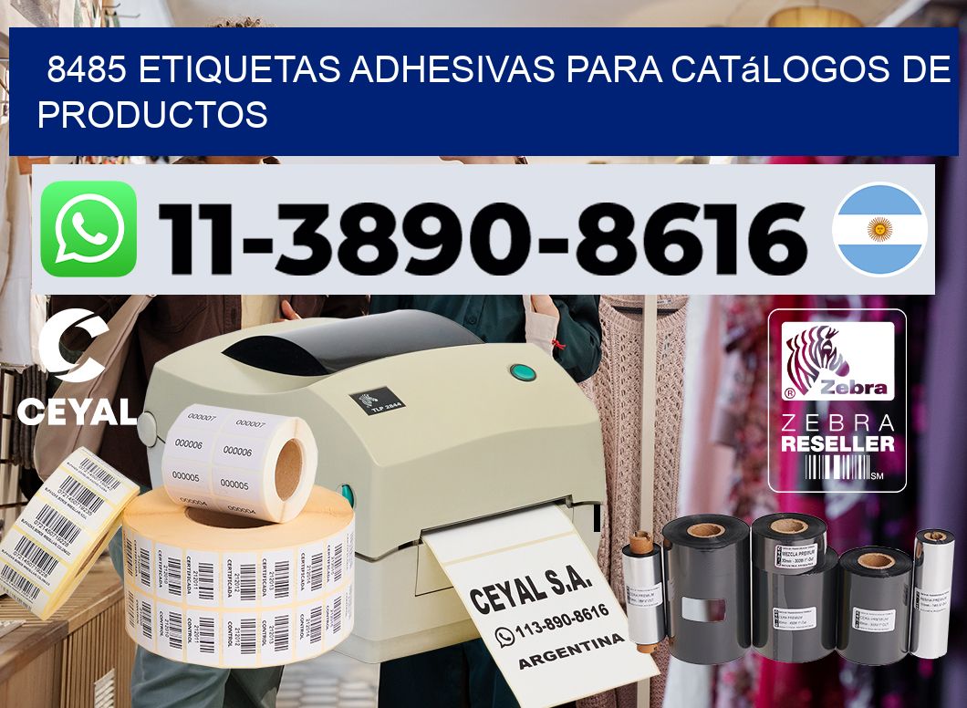 8485 Etiquetas adhesivas para catálogos de productos