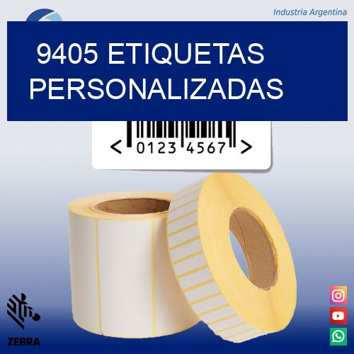 9405 etiquetas personalizadas