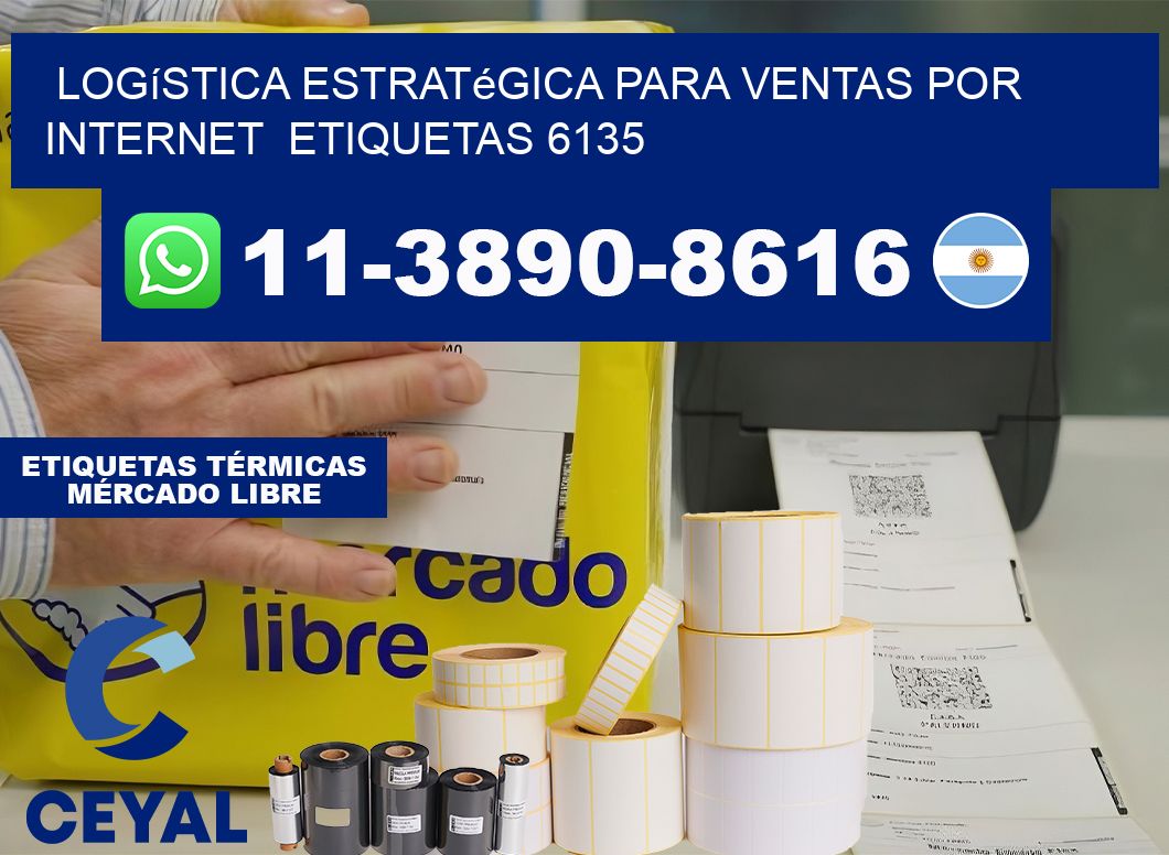 Logística estratégica para ventas por internet  etiquetas 6135
