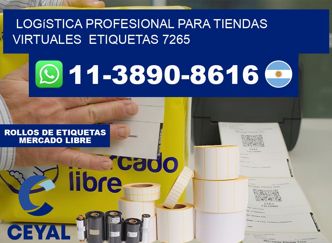 Logística profesional para tiendas virtuales  etiquetas 7265