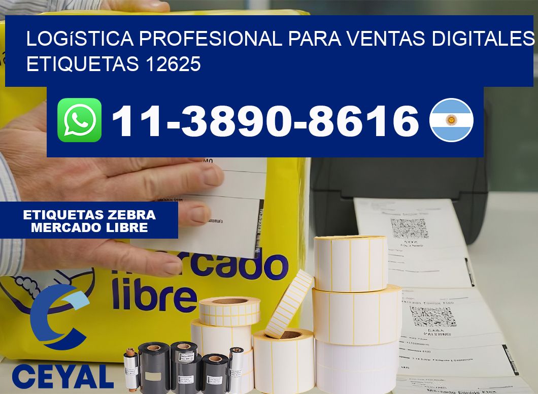 Logística profesional para ventas digitales  etiquetas 12625