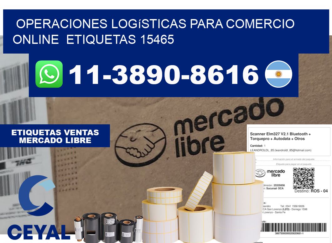 Operaciones logísticas para comercio online  etiquetas 15465