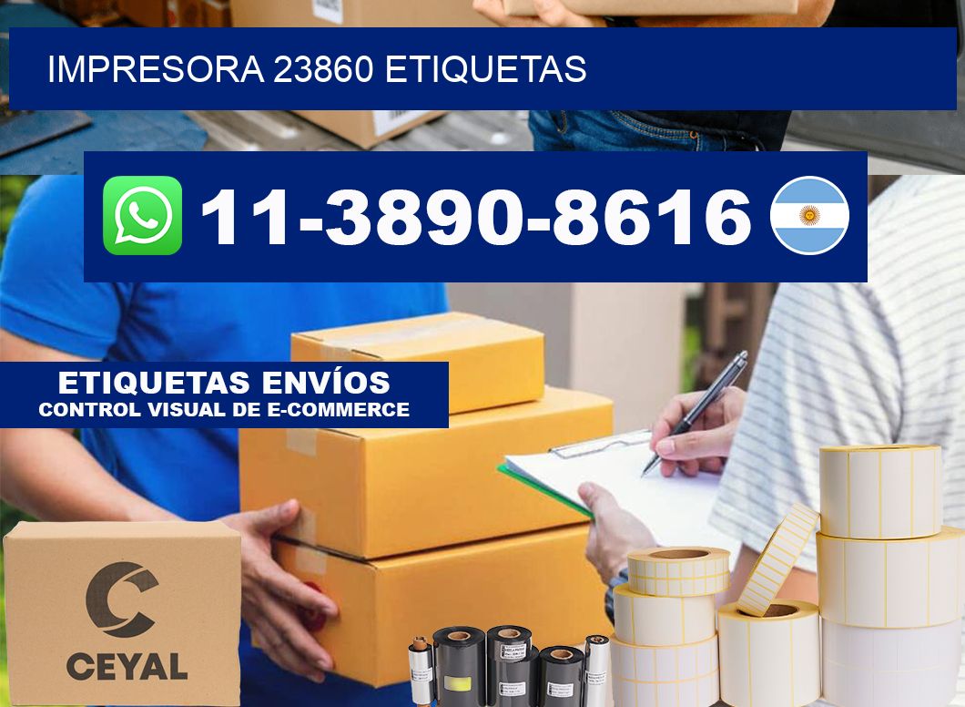 impresora 23860 etiquetas