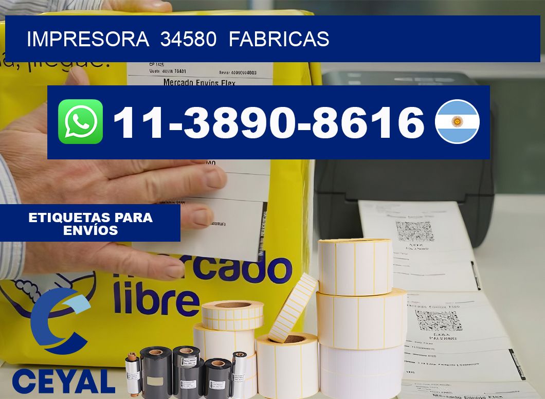 impresora  34580  fabricas