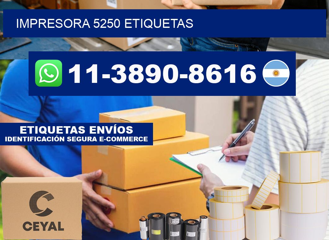 impresora 5250 etiquetas