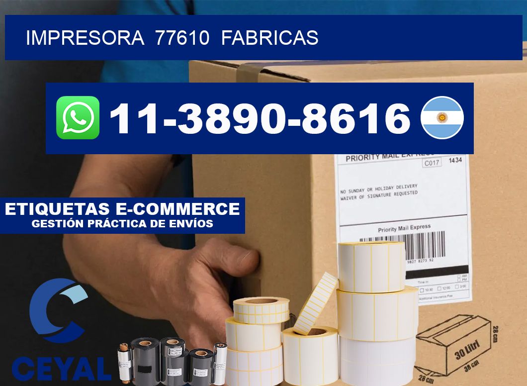 impresora  77610  fabricas