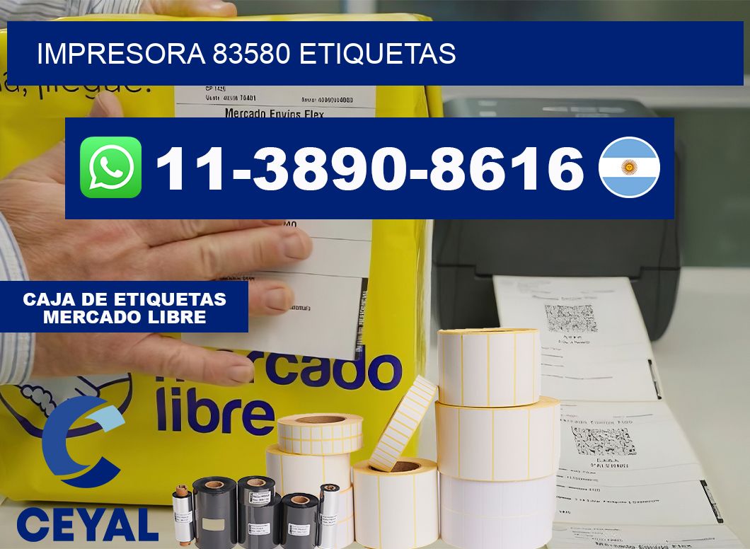 impresora 83580 etiquetas