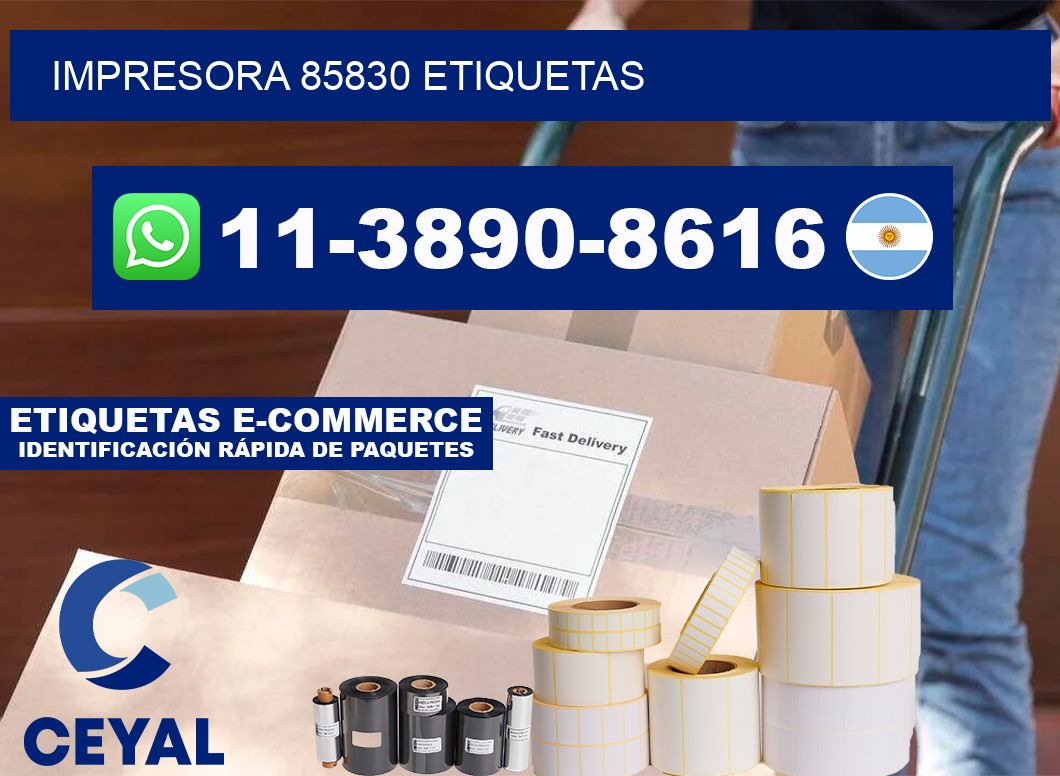 impresora 85830 etiquetas