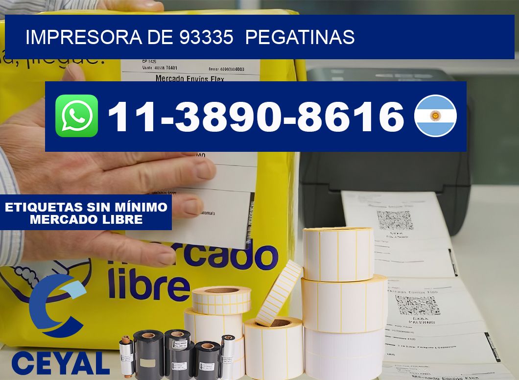 impresora de 93335  pegatinas
