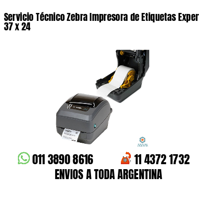 Servicio Técnico Zebra Impresora de Etiquetas Experto 37 x 24