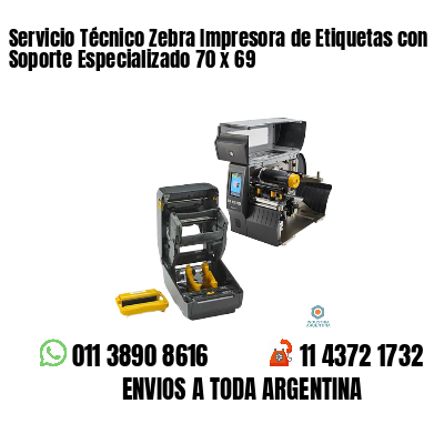 Servicio Técnico Zebra Impresora de Etiquetas con Soporte Especializado 70 x 69