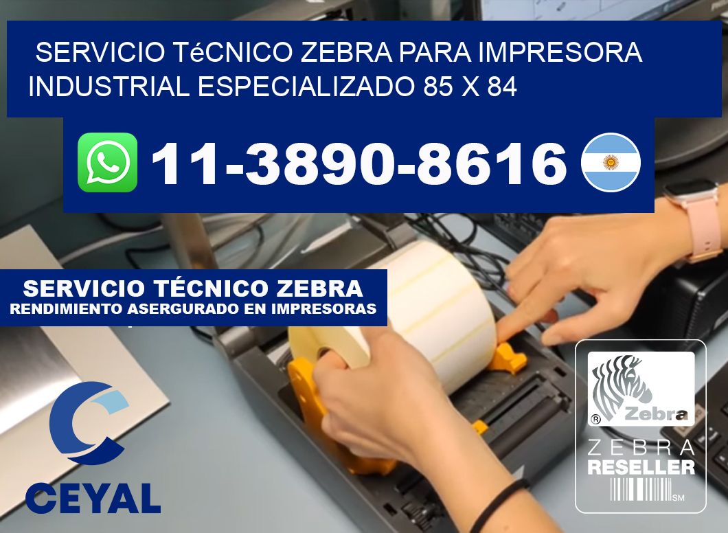 Servicio Técnico Zebra para Impresora Industrial Especializado 85 x 84