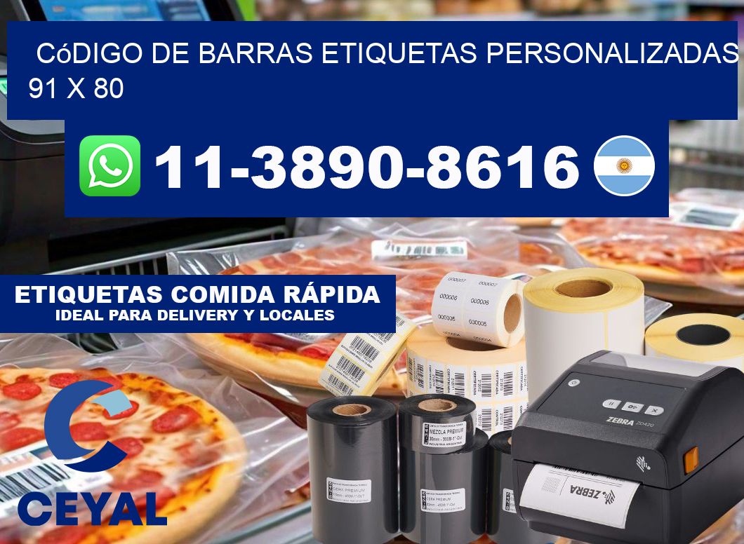 código de barras etiquetas personalizadas 91 x 80