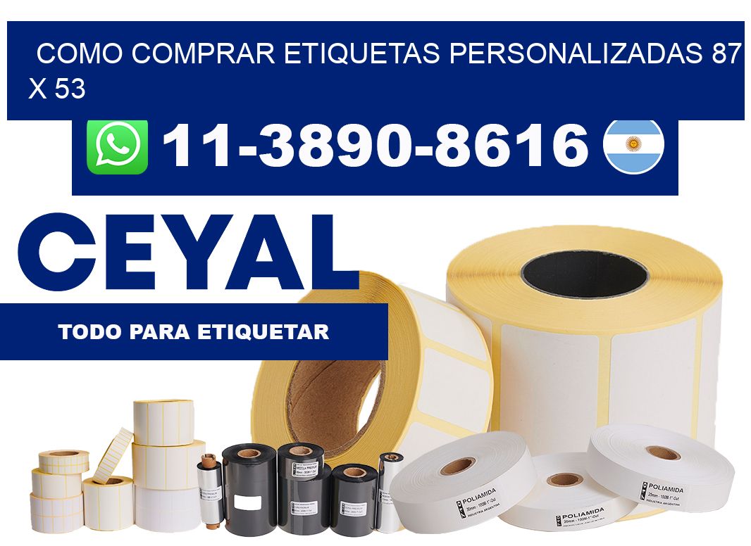 como comprar etiquetas personalizadas 87 x 53