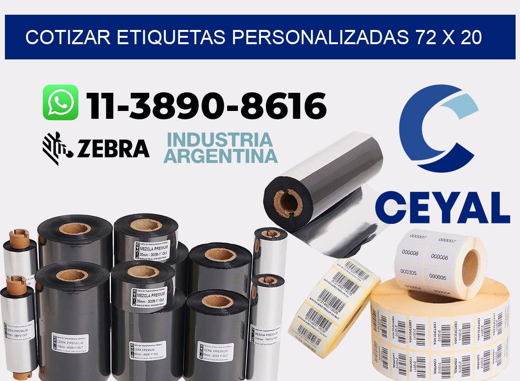 cotizar etiquetas personalizadas 72 x 20