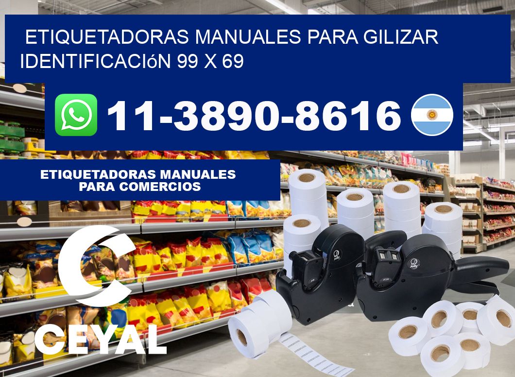 etiquetadoras manuales para gilizar identificación 99 x 69