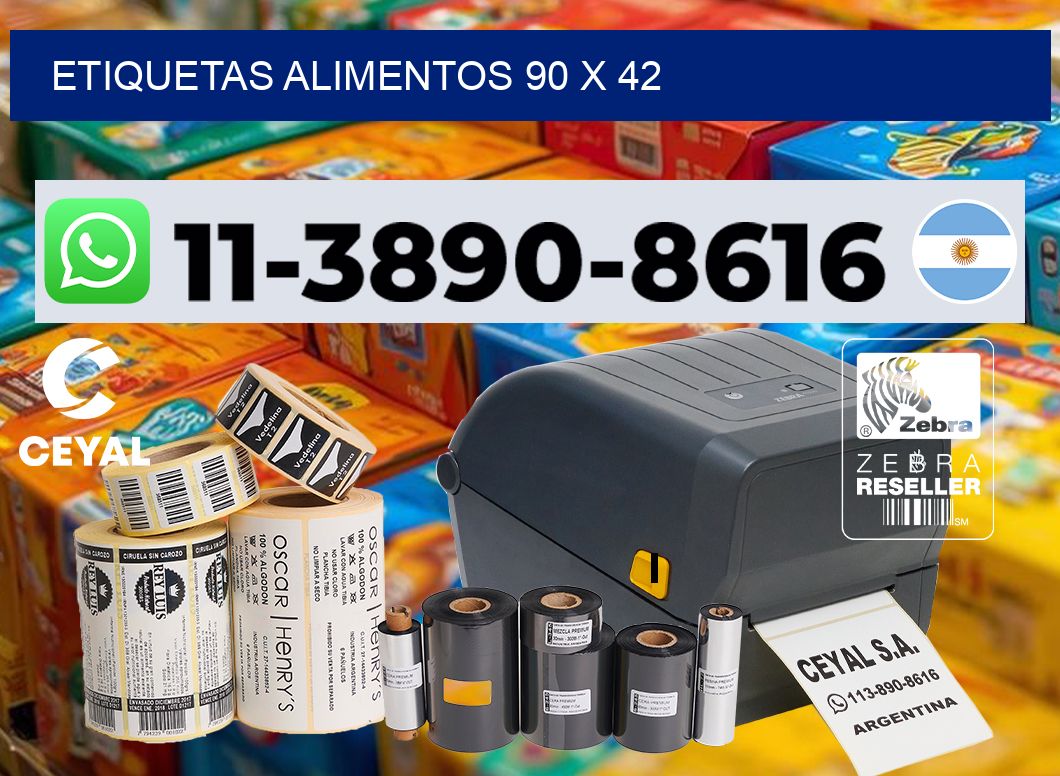 etiquetas alimentos 90 x 42