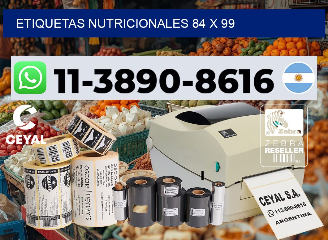 etiquetas nutricionales 84 x 99