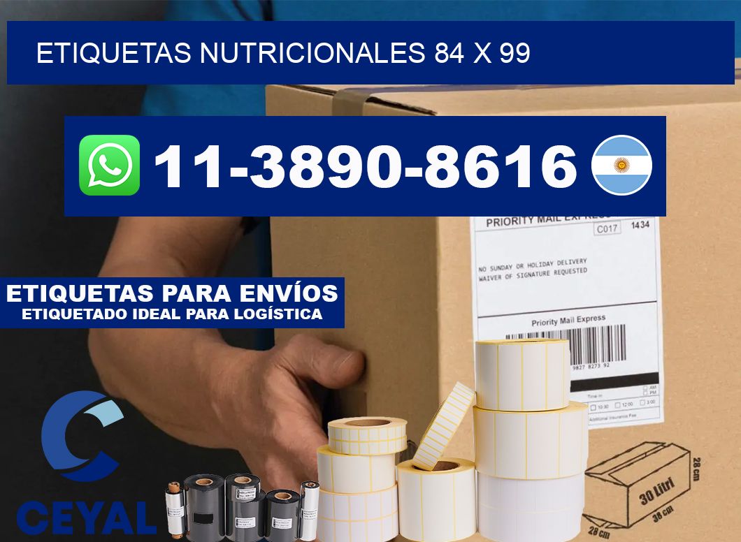etiquetas nutricionales 84 x 99