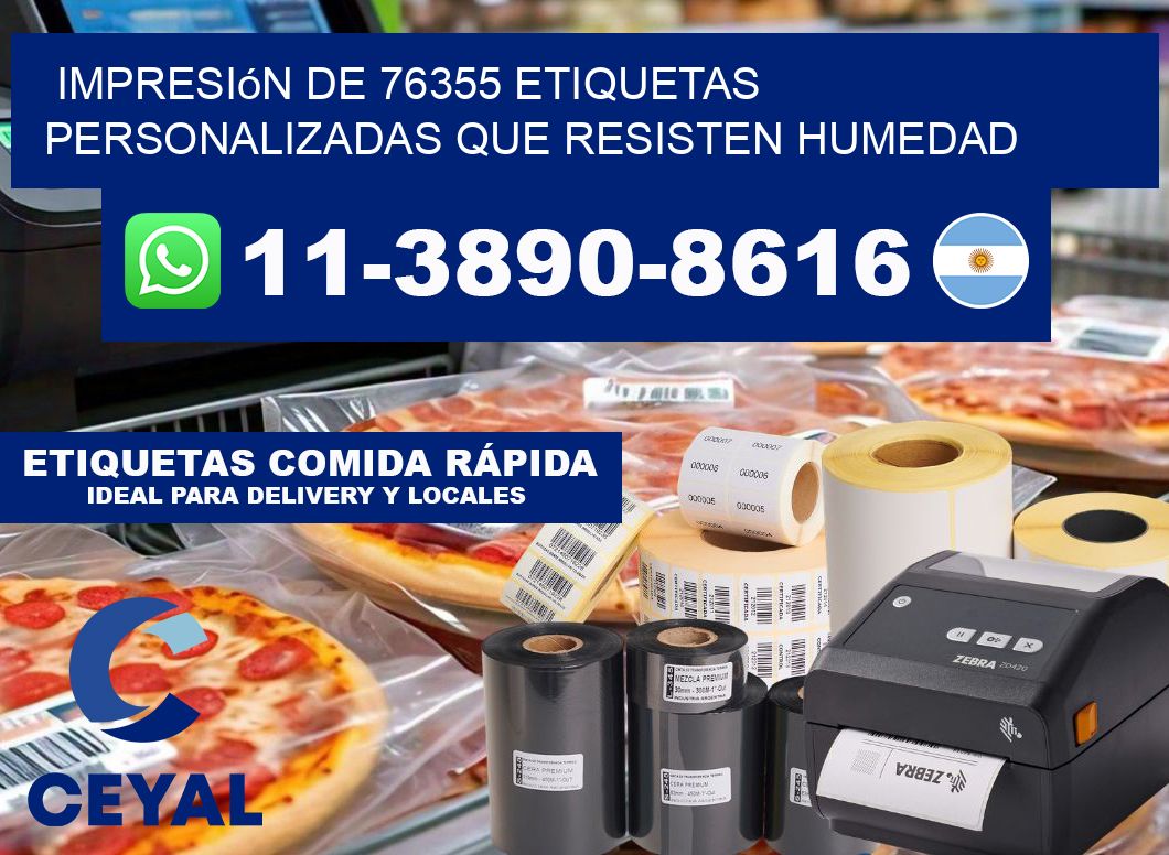 impresión de 76355 etiquetas personalizadas que resisten humedad