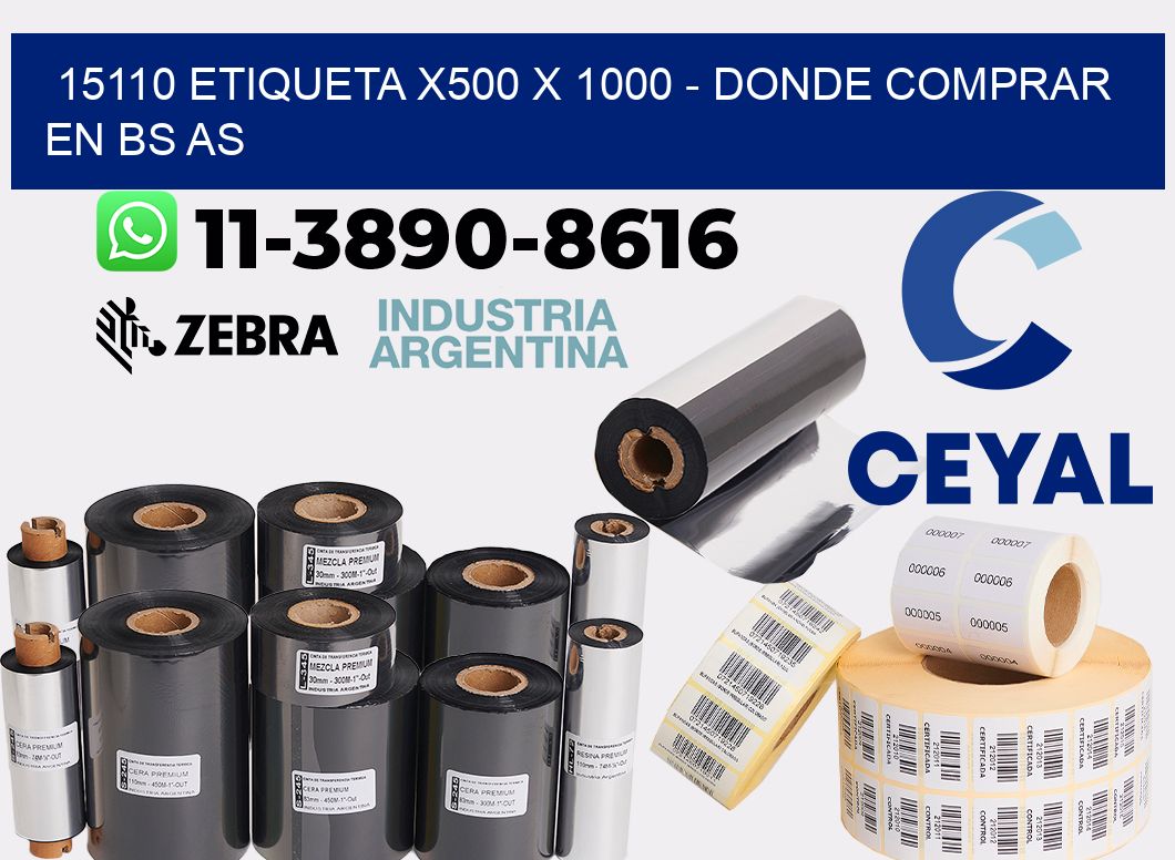 15110 etiqueta x500 x 1000 - Donde Comprar en bs as