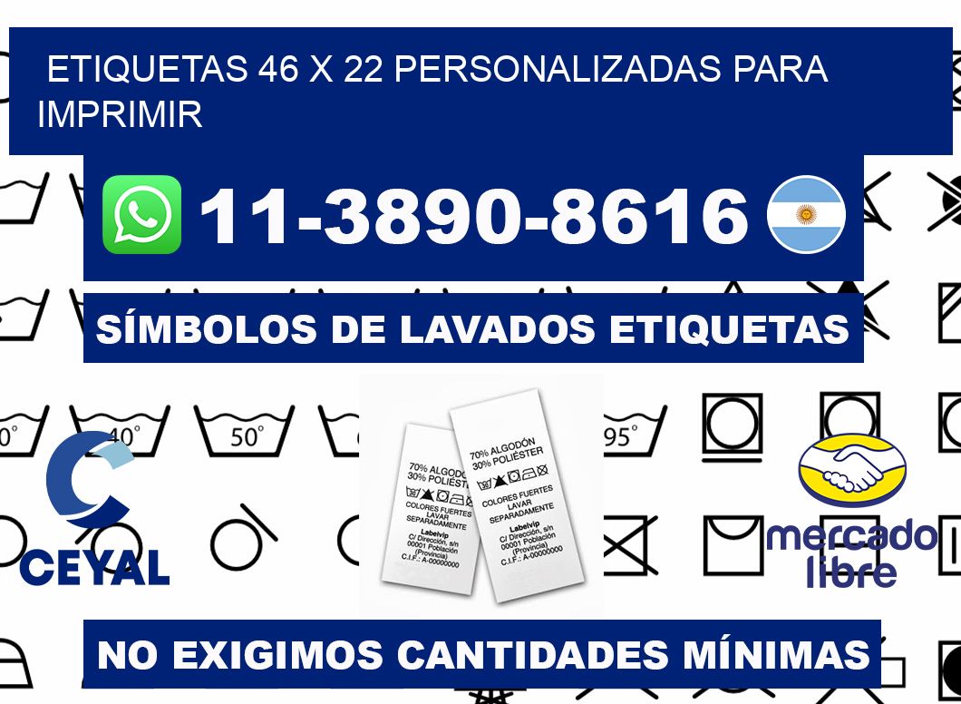 etiquetas 46 x 22 personalizadas para imprimir