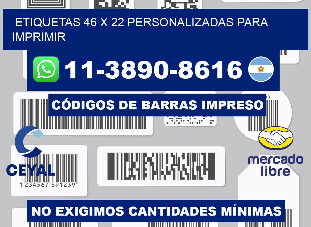 etiquetas 46 x 22 personalizadas para imprimir