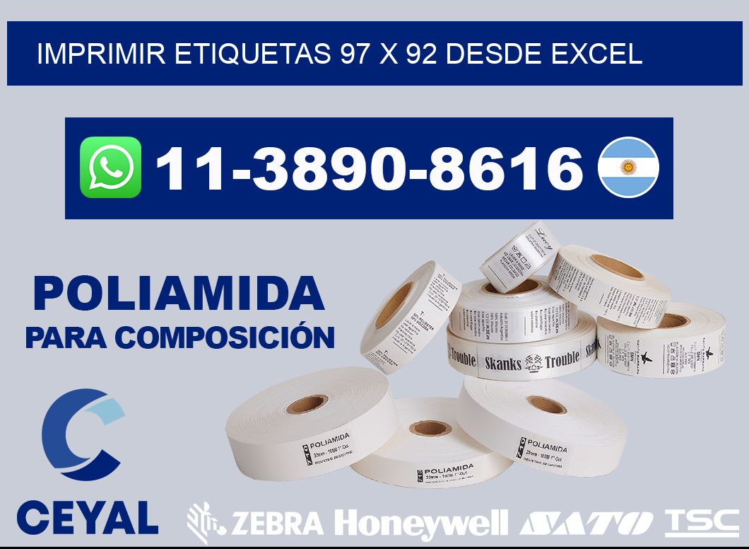 imprimir etiquetas 97 x 92 desde excel