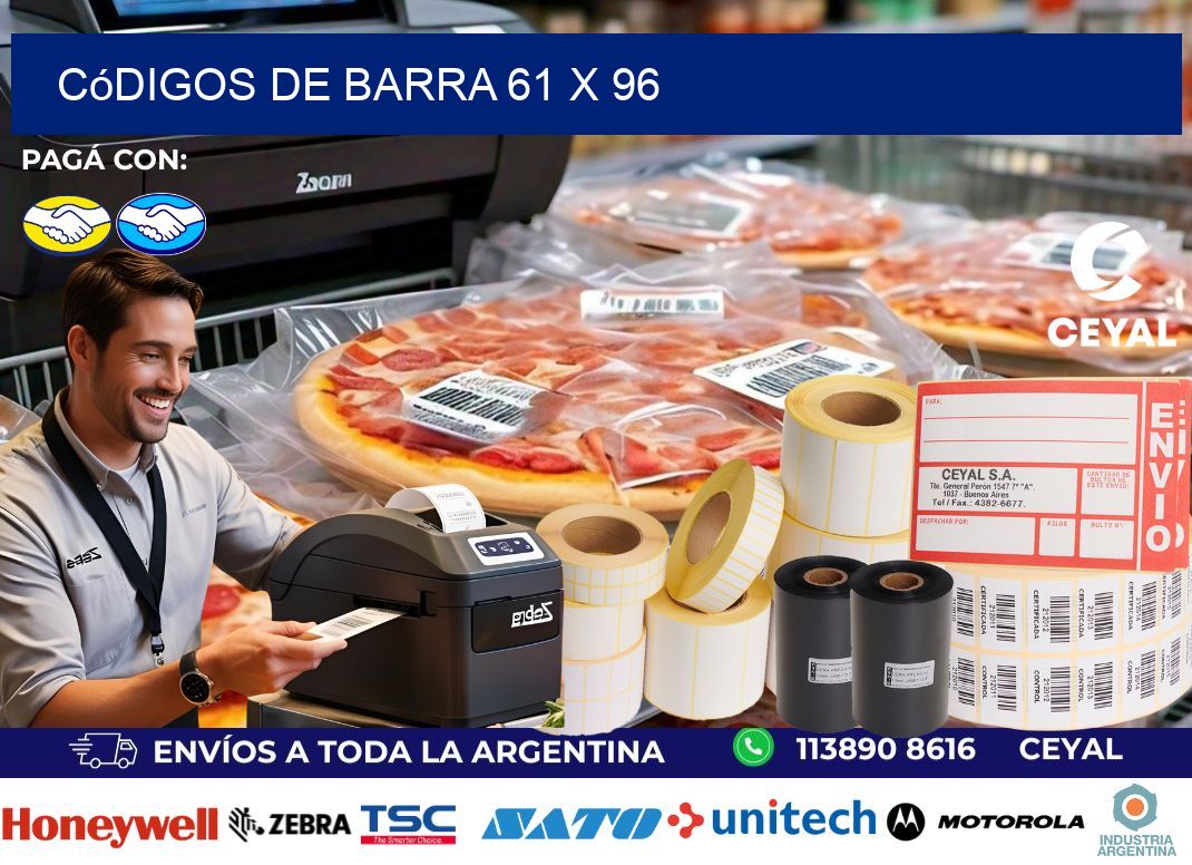 códigos de barra 61 x 96