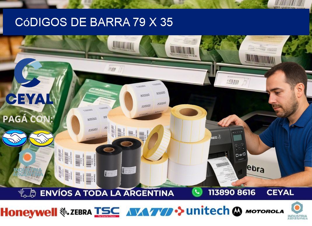 códigos de barra 79 x 35