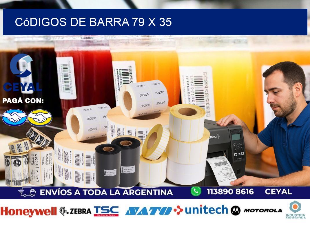 códigos de barra 79 x 35