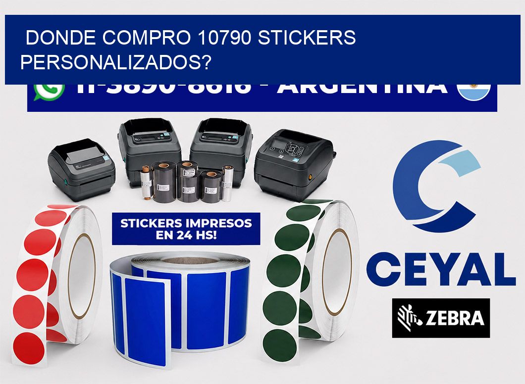 donde compro 10790 stickers personalizados?