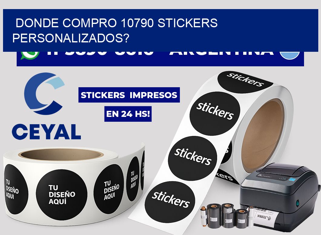 donde compro 10790 stickers personalizados?