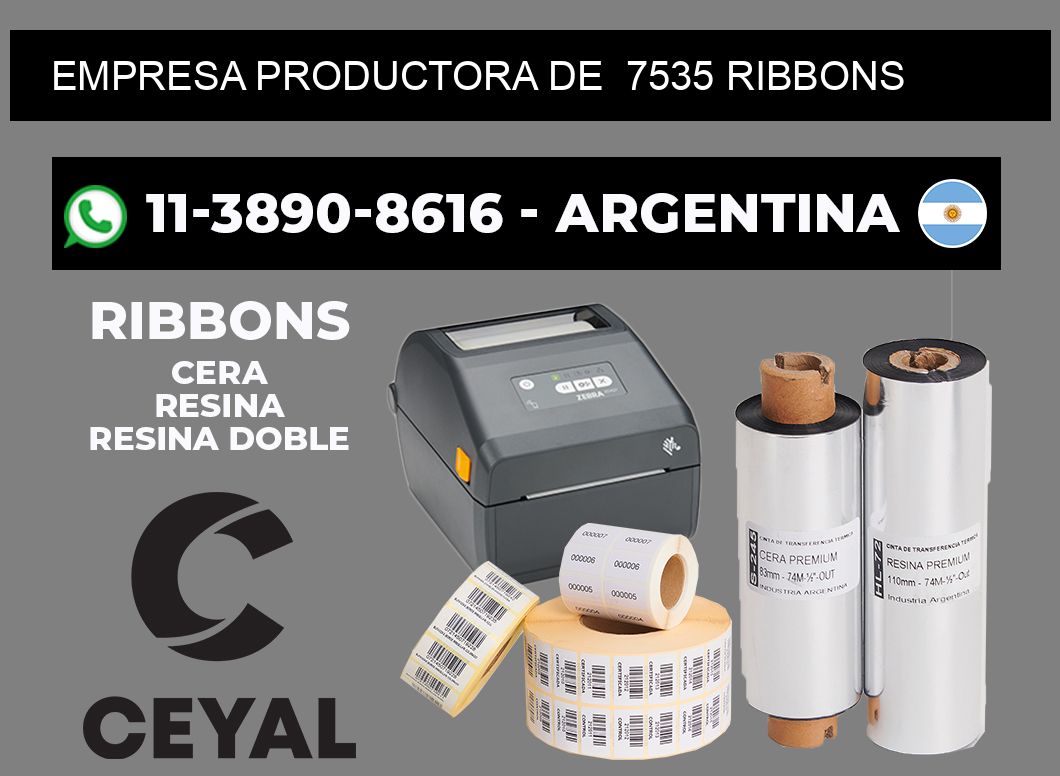 empresa productora de  7535 ribbons