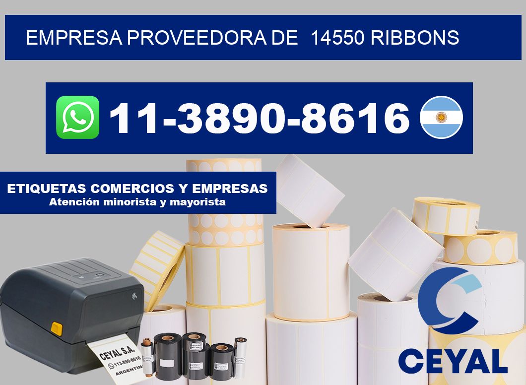 empresa proveedora de  14550 ribbons