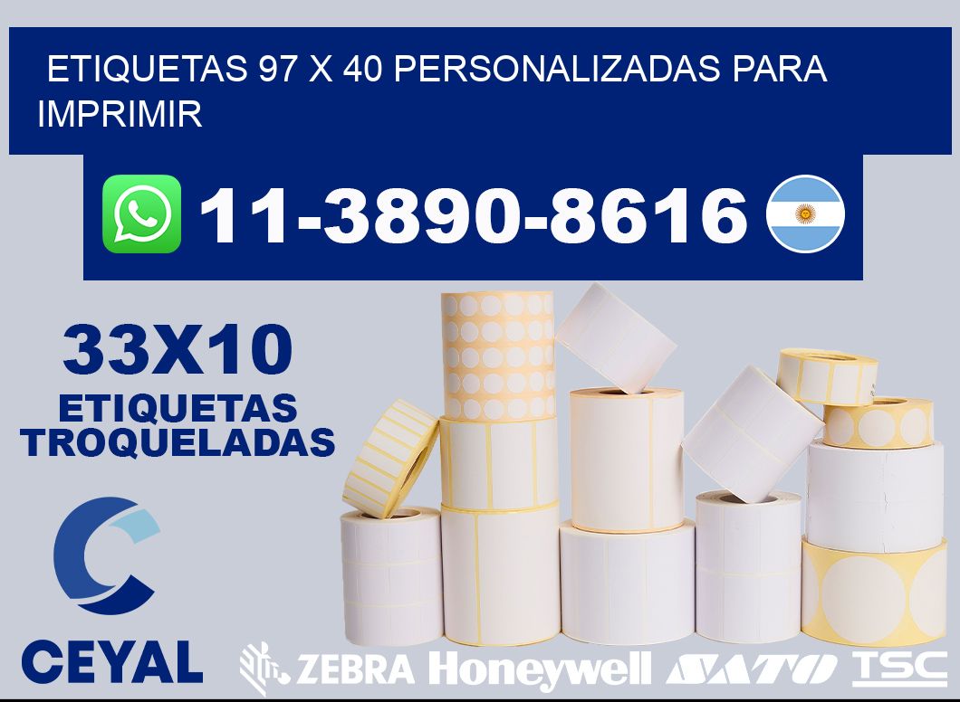 etiquetas 97 x 40 personalizadas para imprimir