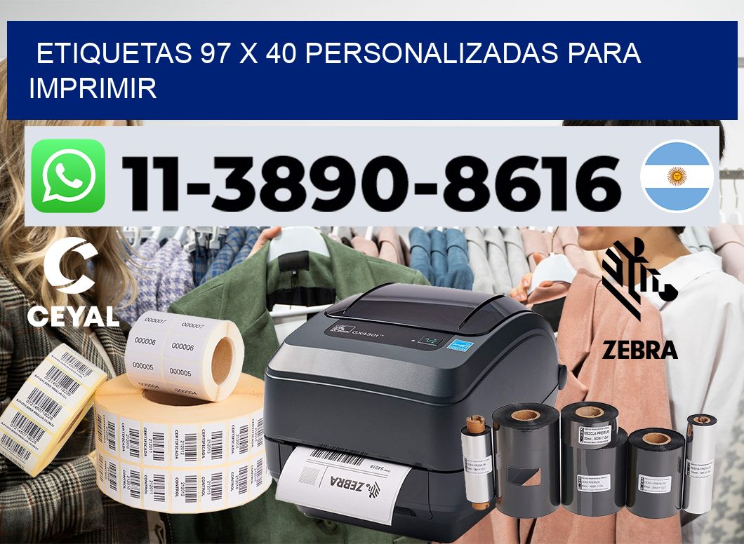 etiquetas 97 x 40 personalizadas para imprimir
