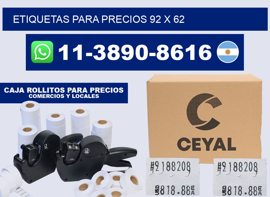 etiquetas para precios 92 x 62