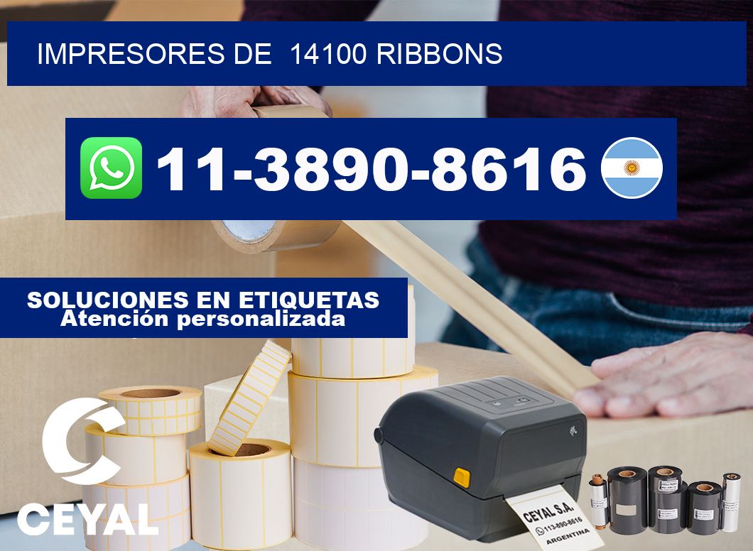 impresores de 14100 ribbons