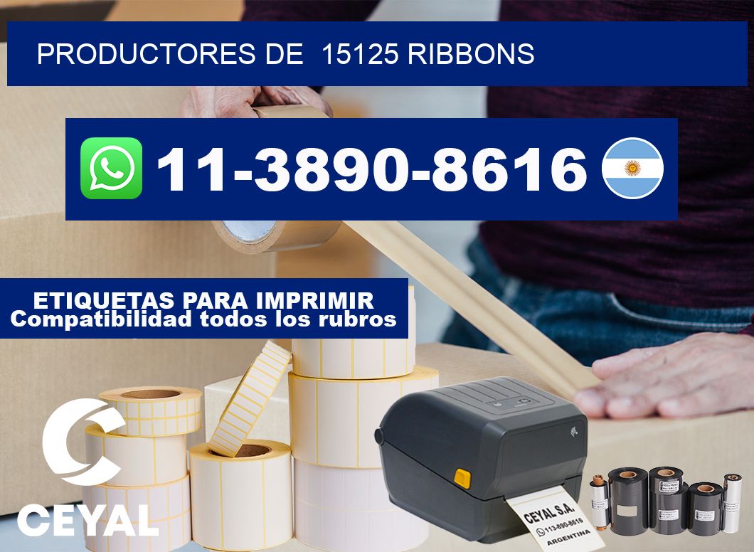 productores de  15125 ribbons