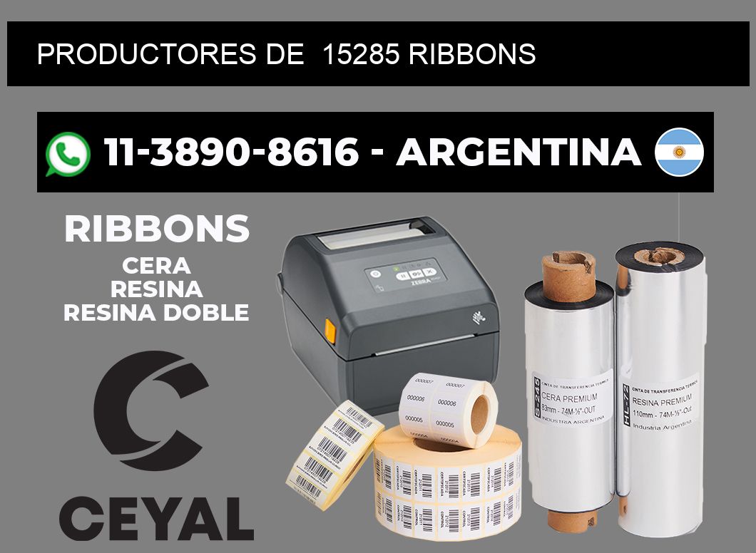 productores de 15285 ribbons