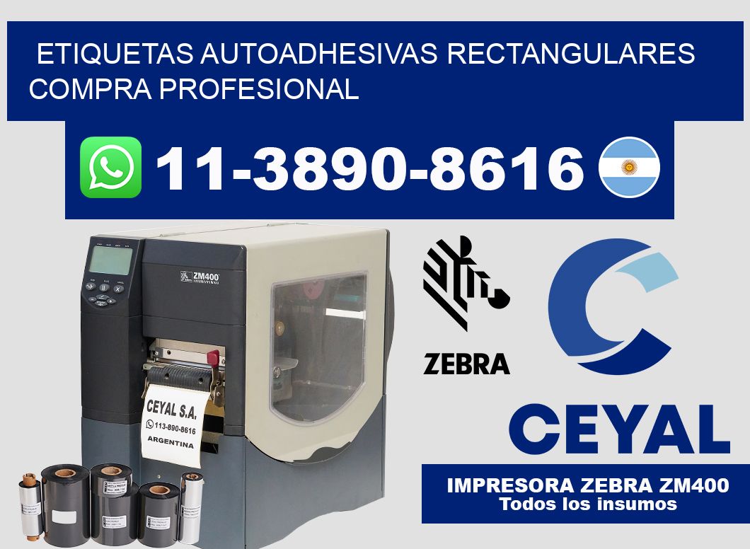 ETIQUETAS AUTOADHESIVAS RECTANGULARES Compra profesional