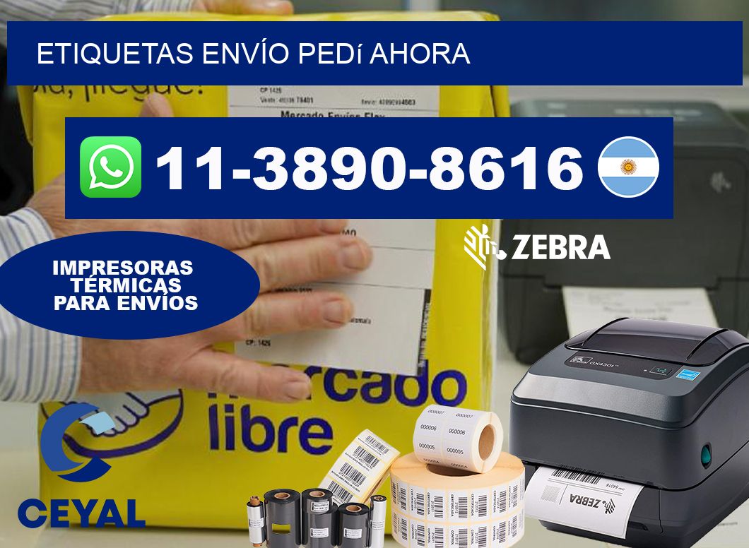 ETIQUETAS ENVÍO Pedí ahora