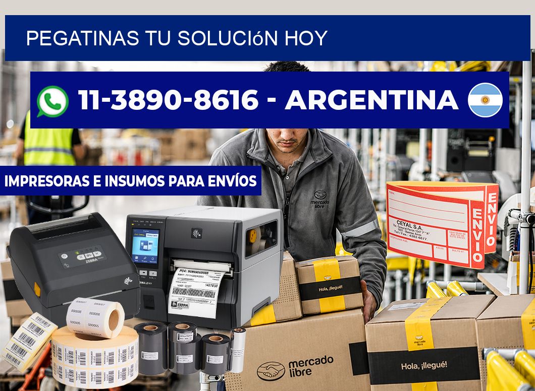 PEGATINAS Tu solución hoy