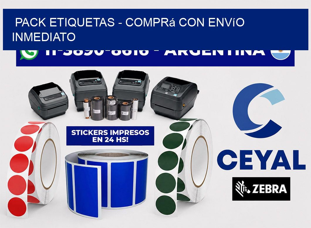 pack etiquetas - Comprá con envío inmediato